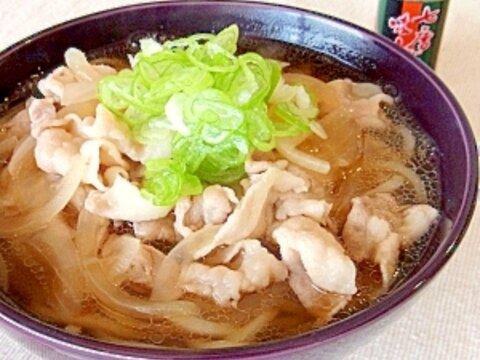 ✿こってり肉うどん✿